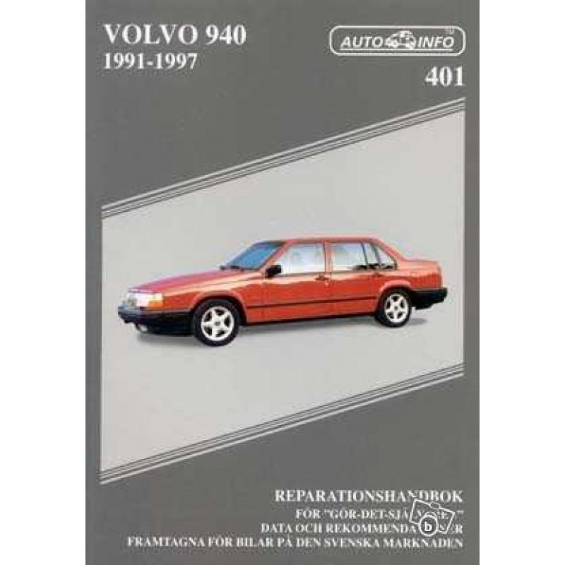 Verkstadsbok VOLVO 940 & VOLVO 945 1991-1997